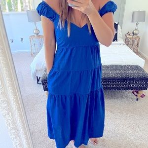 Royal Blue Maxi